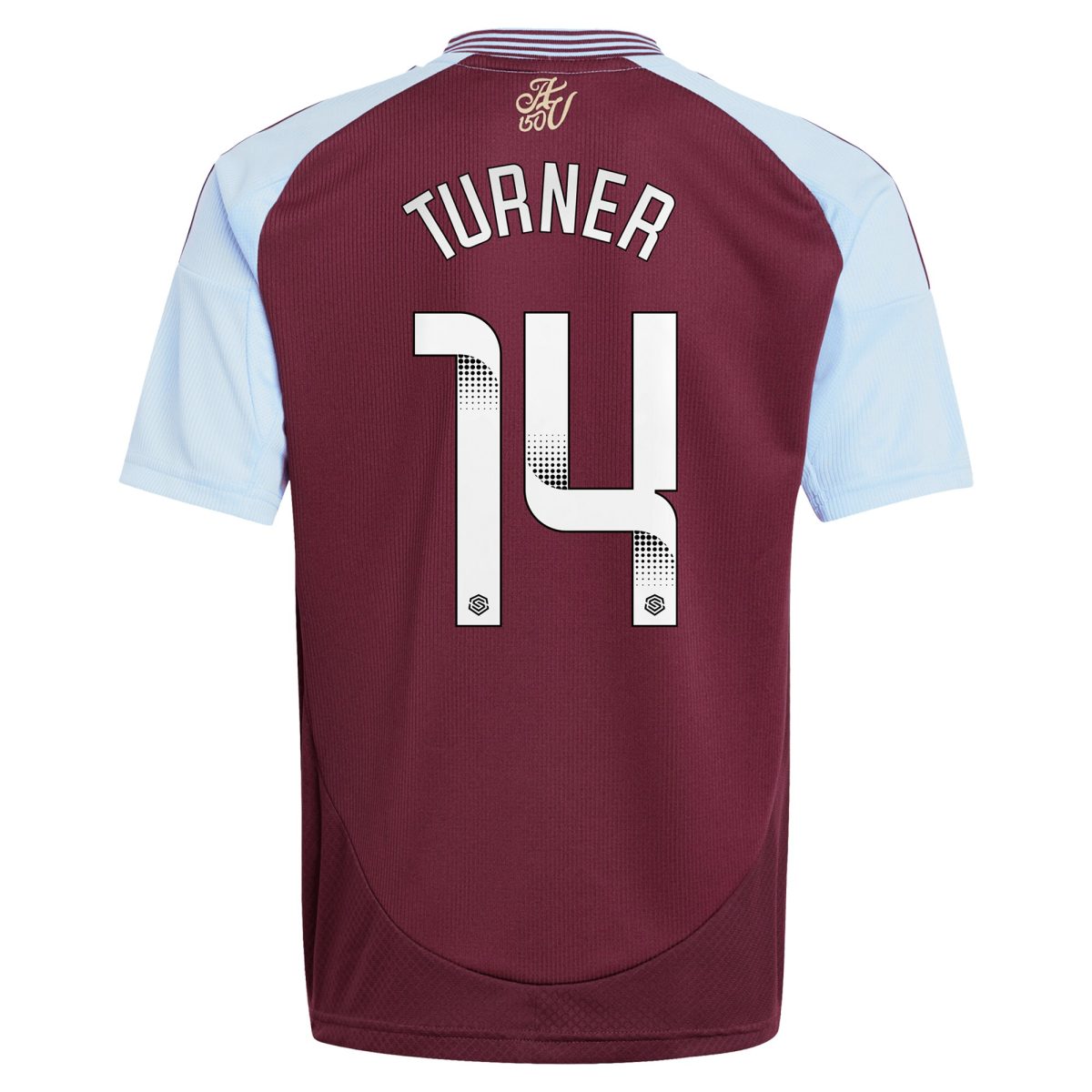Aston Villa aston villa wsl adidas home shirt 2024-25 – kids with turner 14 printing Collection | AVFC Jerseys & Fan Gear