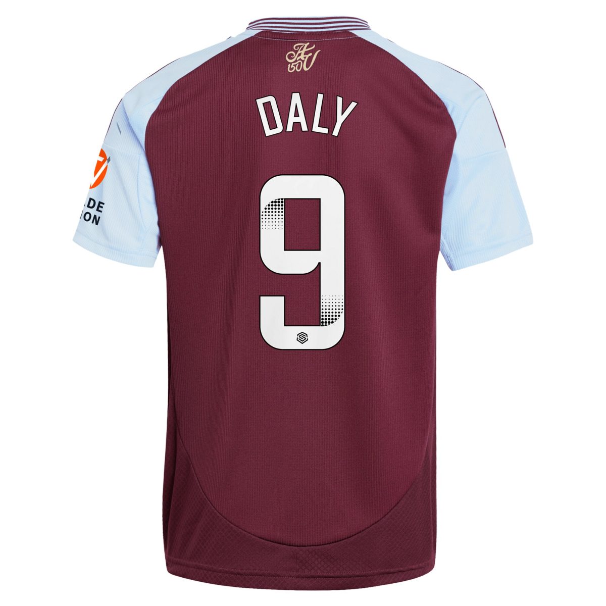 Aston Villa aston villa wsl adidas home shirt 2024-25 with daly 9 printing Collection | AVFC Jerseys & Fan Gear