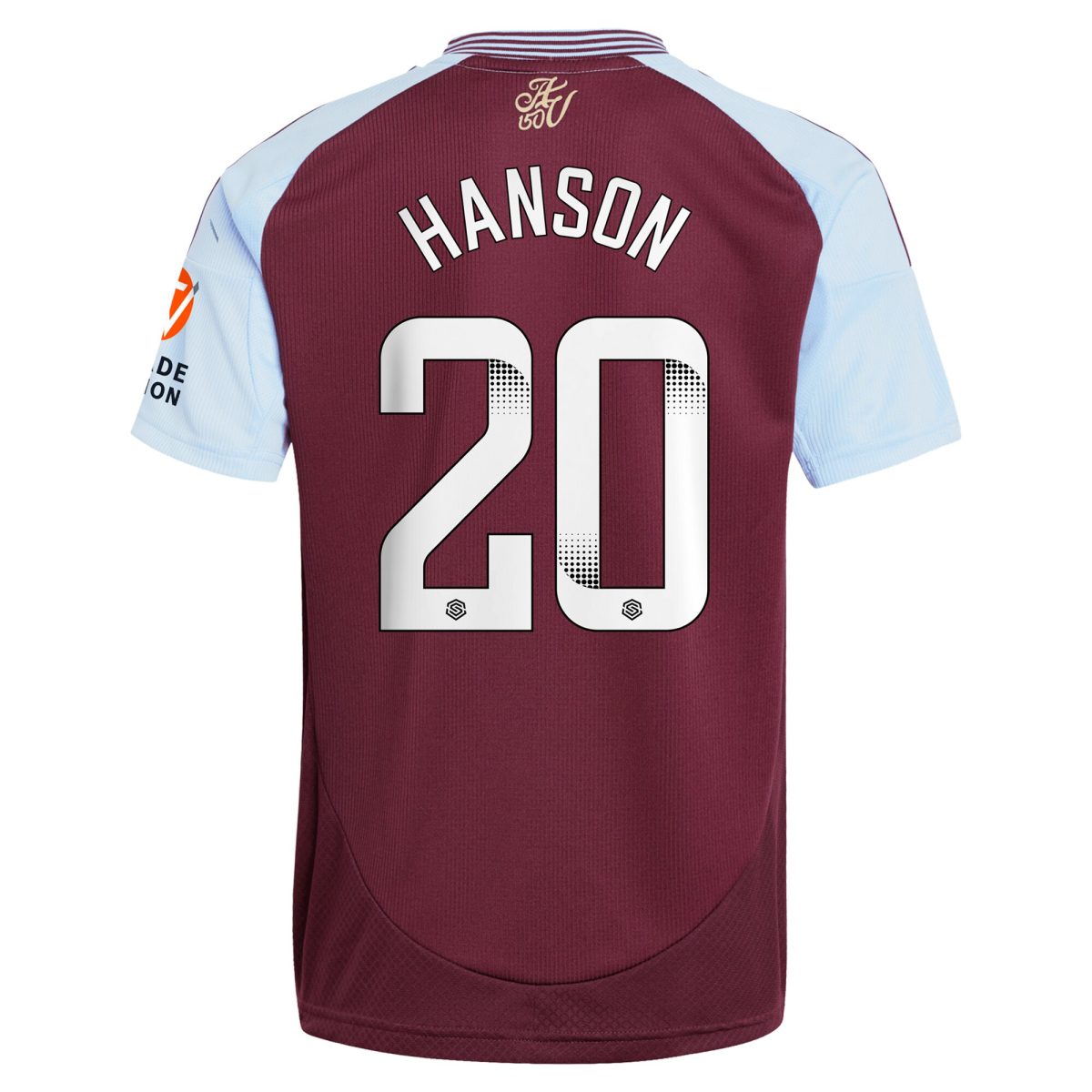 Aston Villa aston villa wsl adidas home shirt 2024-25 with hanson 20 printing Collection | AVFC Jerseys & Fan Gear