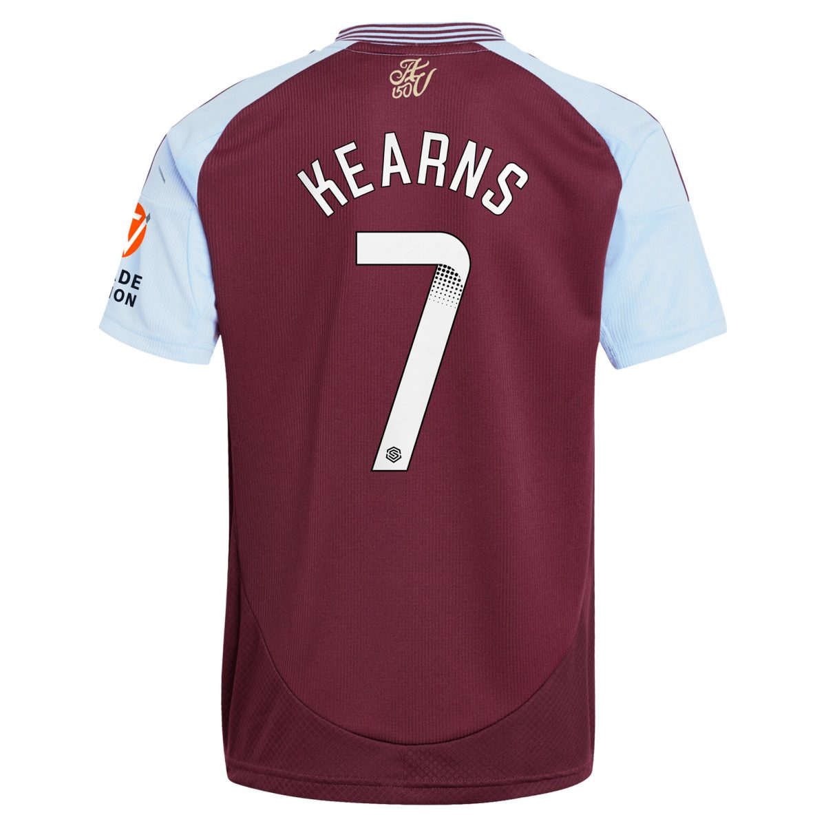 Aston Villa aston villa wsl adidas home shirt 2024-25 with kearns 7 printing Collection | AVFC Jerseys & Fan Gear