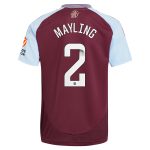 Aston Villa aston villa wsl adidas home shirt 2024-25 with mayling 2 printing Collection | AVFC Jerseys & Fan Gear