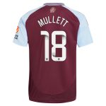 Aston Villa aston villa wsl adidas home shirt 2024-25 with mullett 18 printing Collection | AVFC Jerseys & Fan Gear