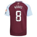 Aston Villa aston villa wsl adidas home shirt 2024-25 with nobbs 8 printing Collection | AVFC Jerseys & Fan Gear