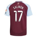 Aston Villa aston villa wsl adidas home shirt 2024-25 with salmon 17 printing Collection | AVFC Jerseys & Fan Gear