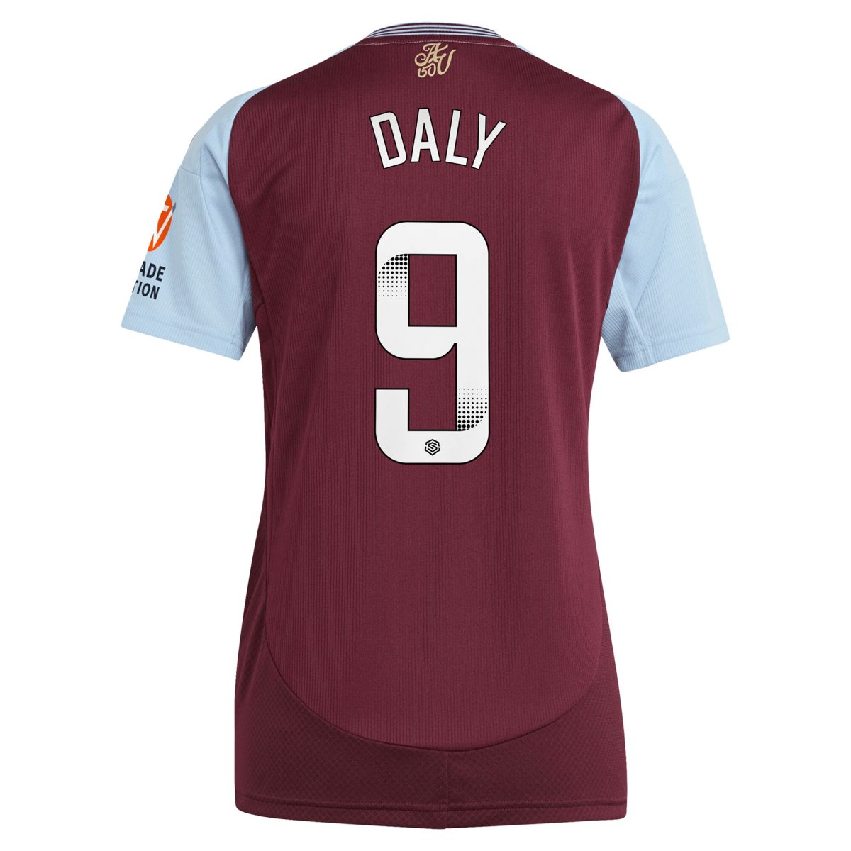 Aston Villa aston villa wsl adidas home shirt 2024-25 – womens with daly 9 printing Collection | AVFC Jerseys & Fan Gear