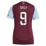 Aston Villa aston villa wsl adidas home shirt 2024-25 – womens with daly 9 printing Collection | AVFC Jerseys & Fan Gear
