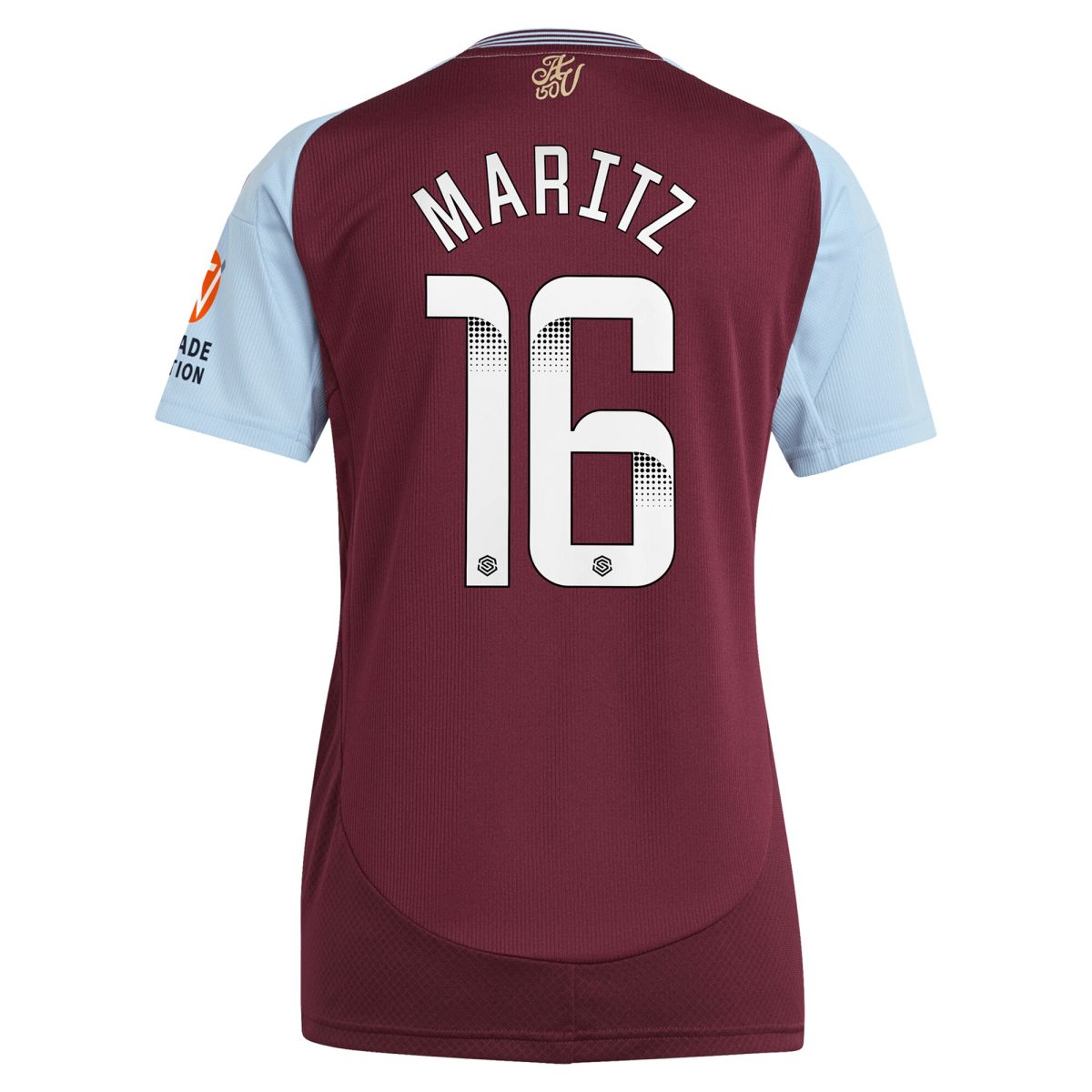 Aston Villa aston villa wsl adidas home shirt 2024-25 – womens with maritz 26 printing Collection | AVFC Jerseys & Fan Gear