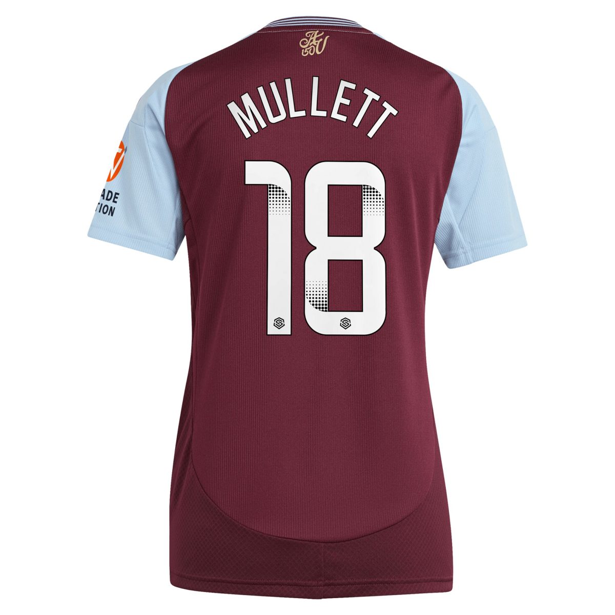 Aston Villa aston villa wsl adidas home shirt 2024-25 – womens with mullett 18 printing Collection | AVFC Jerseys & Fan Gear