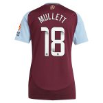 Aston Villa aston villa wsl adidas home shirt 2024-25 – womens with mullett 18 printing Collection | AVFC Jerseys & Fan Gear