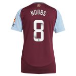 Aston Villa aston villa wsl adidas home shirt 2024-25 – womens with nobbs 8 printing Collection | AVFC Jerseys & Fan Gear