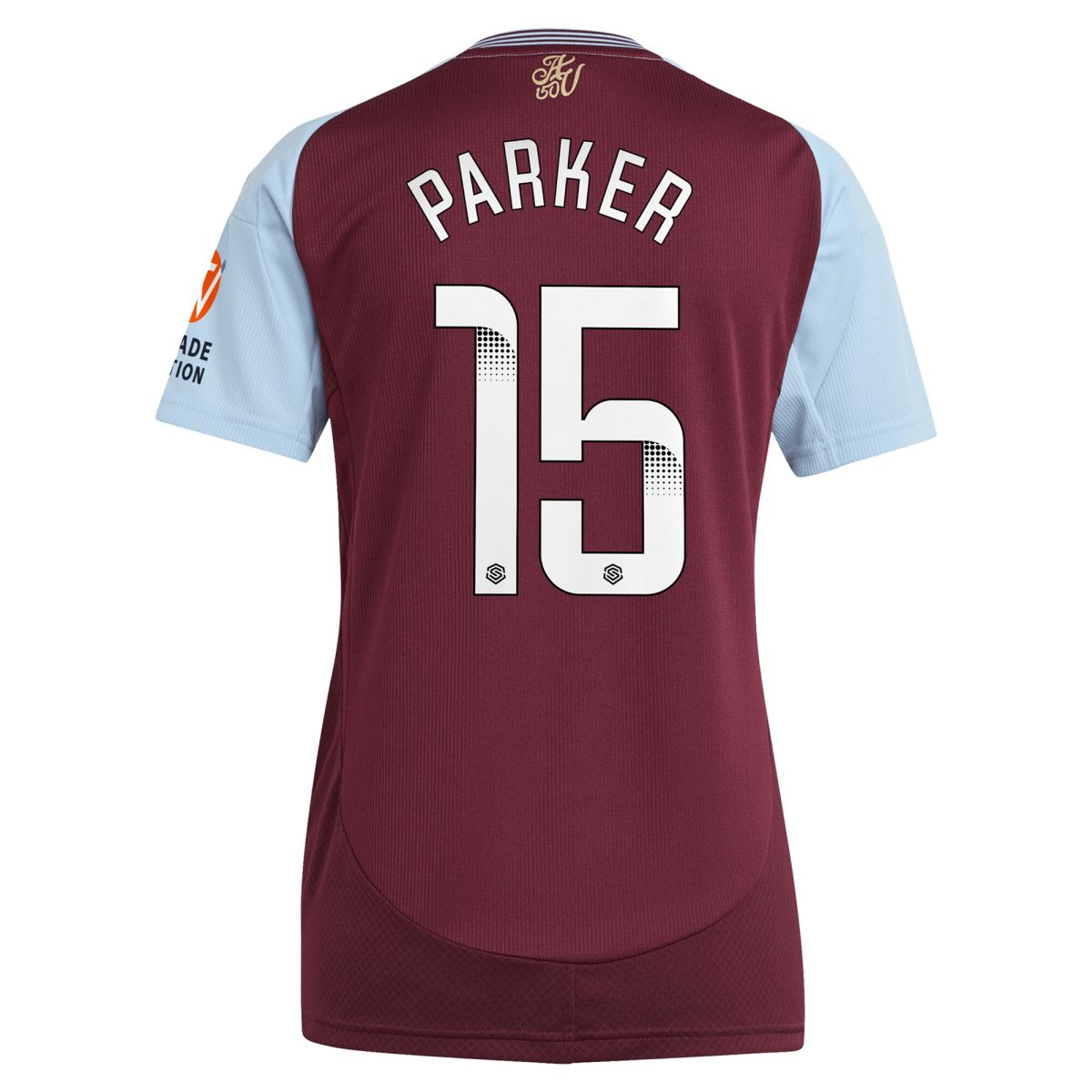 Aston Villa aston villa wsl adidas home shirt 2024-25 – womens with parker 15 printing Collection | AVFC Jerseys & Fan Gear