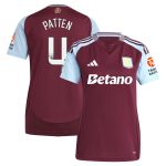 Aston Villa aston villa wsl adidas home shirt 2024-25 – womens with patten 4 printing Collection | AVFC Jerseys & Fan Gear
