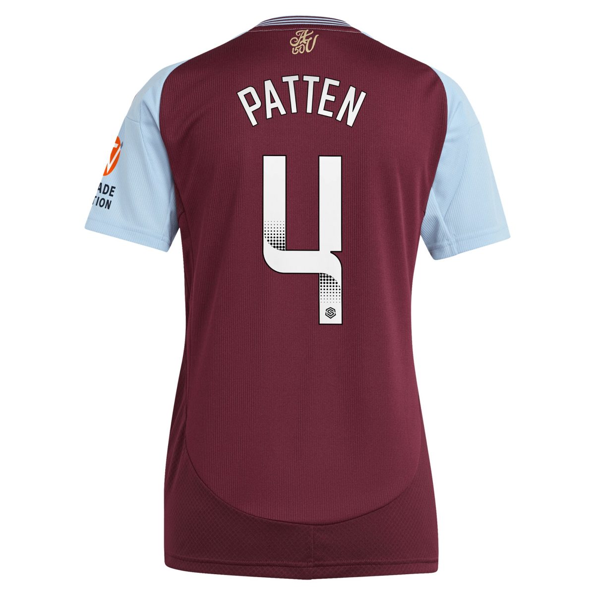 Aston Villa aston villa wsl adidas home shirt 2024-25 – womens with patten 4 printing Collection | AVFC Jerseys & Fan Gear