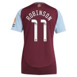Aston Villa aston villa wsl adidas home shirt 2024-25 – womens with robinson 11 printing Collection | AVFC Jerseys & Fan Gear