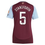 Aston Villa aston villa wsl adidas home shirt 2024-25 – womens with staniforth 5 printing Collection | AVFC Jerseys & Fan Gear
