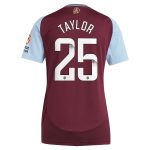 Aston Villa aston villa wsl adidas home shirt 2024-25 – womens with taylor 25 printing Collection | AVFC Jerseys & Fan Gear