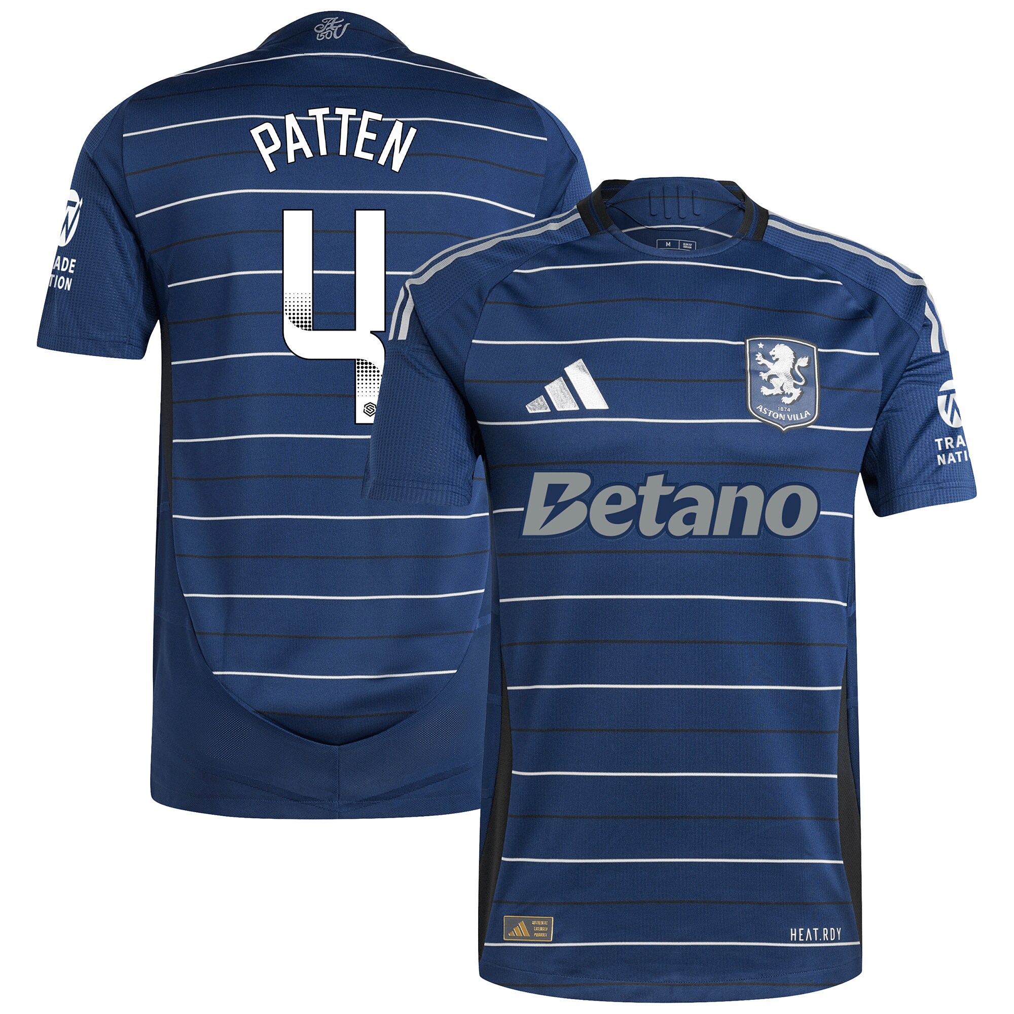 Aston Villa aston villa wsl adidas third authentic shirt 2024-25 with patten 4 printing Collection | AVFC Jerseys & Fan Gear