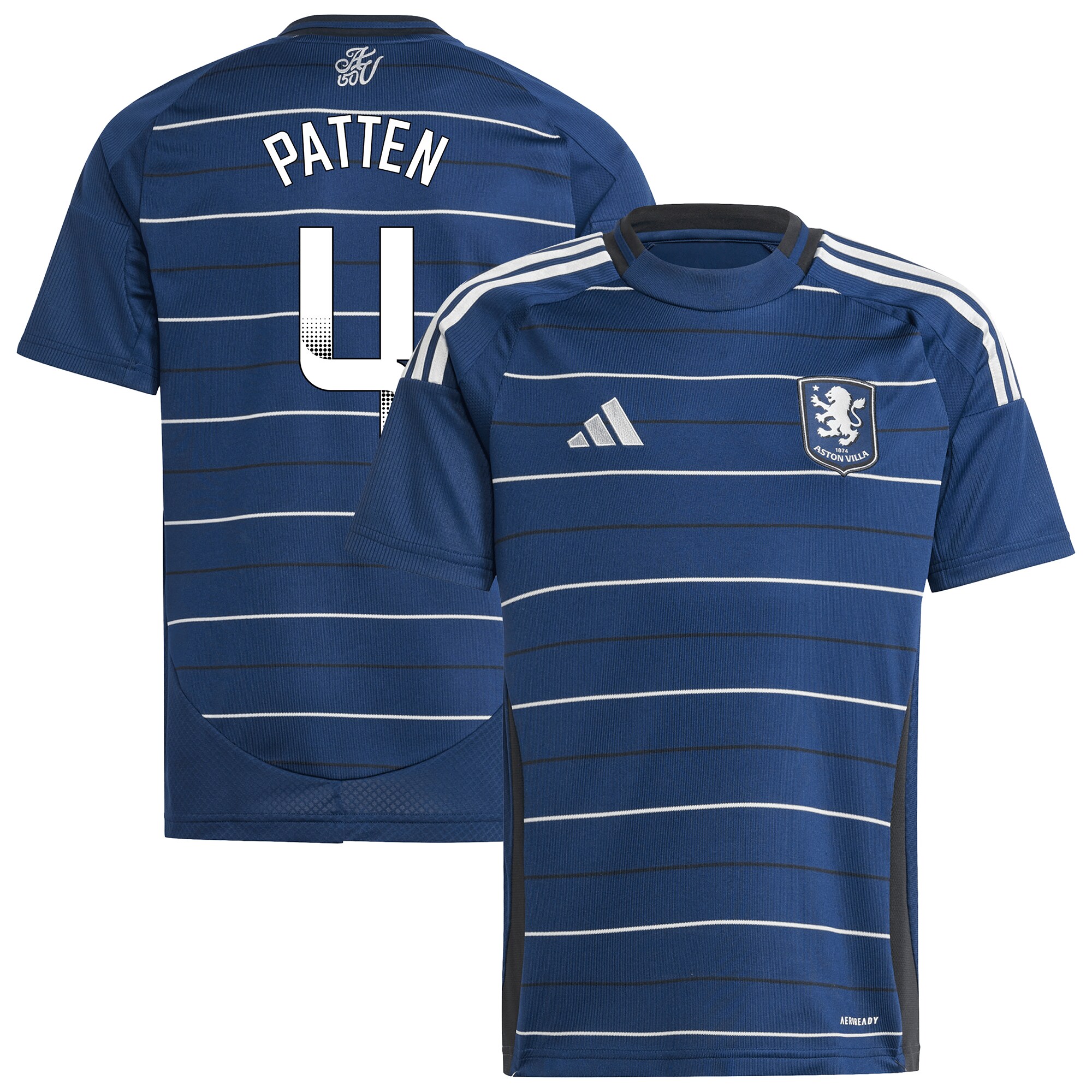 Aston Villa aston villa wsl adidas third shirt 2024-25 – kids with patten 4 printing Collection | AVFC Jerseys & Fan Gear