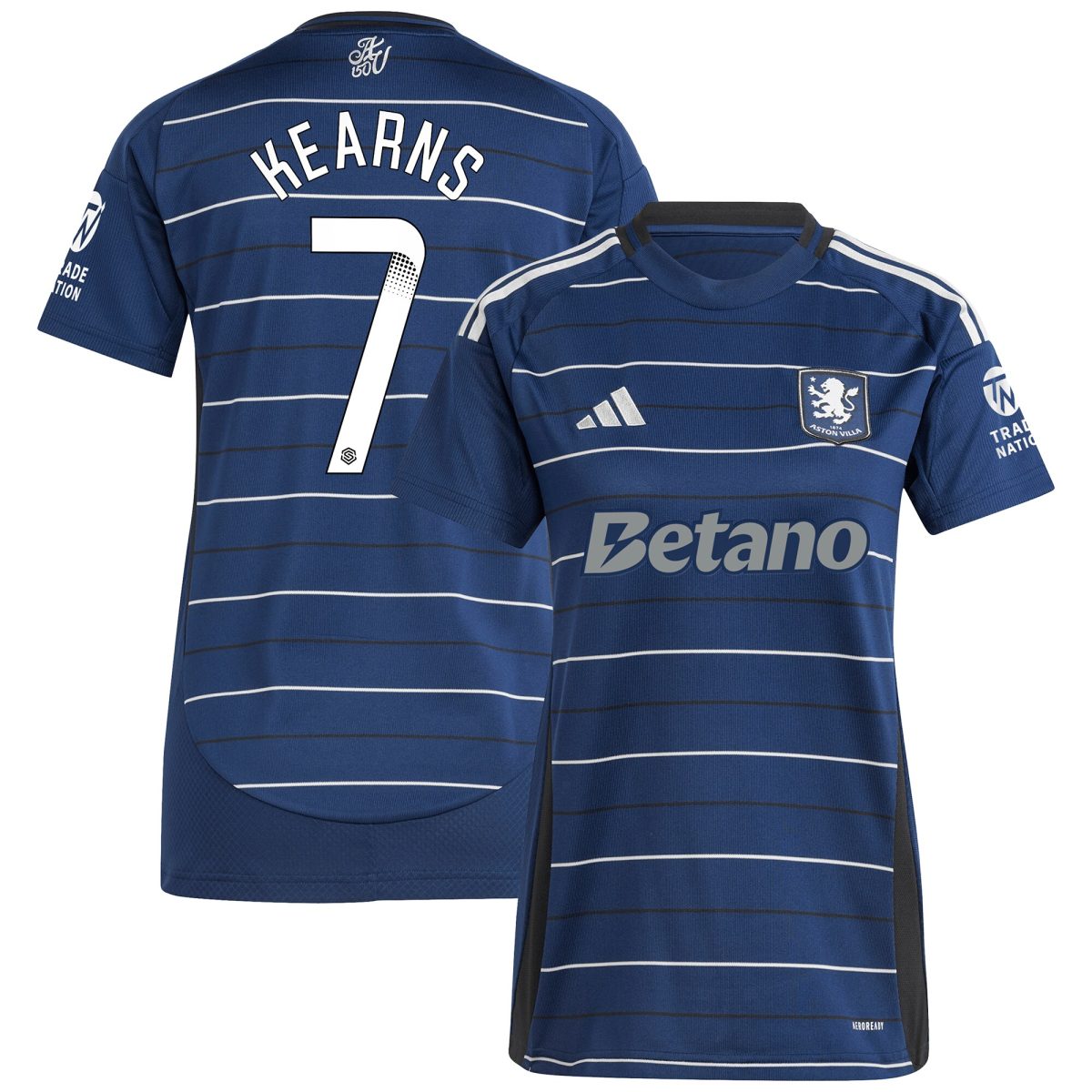 Aston Villa aston villa wsl adidas third shirt 2024-25 – womens with kearns 7 printing Collection | AVFC Jerseys & Fan Gear