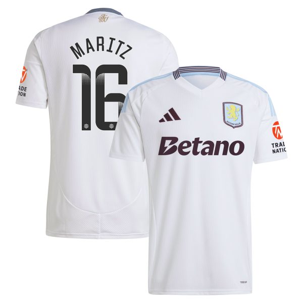 Aston Villa aston villa wsl away shirt 2024-25 with maritz 16 printing Collection | AVFC Jerseys & Fan Gear
