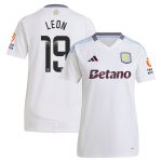Aston Villa aston villa wsl away shirt 2024-25 – womens with leon 19 printing Collection | AVFC Jerseys & Fan Gear