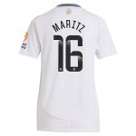 Aston Villa aston villa wsl away shirt 2024-25 – womens with maritz 16 printing Collection | AVFC Jerseys & Fan Gear