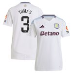Aston Villa aston villa wsl away shirt 2024-25 – womens with tomás 3 printing Collection | AVFC Jerseys & Fan Gear